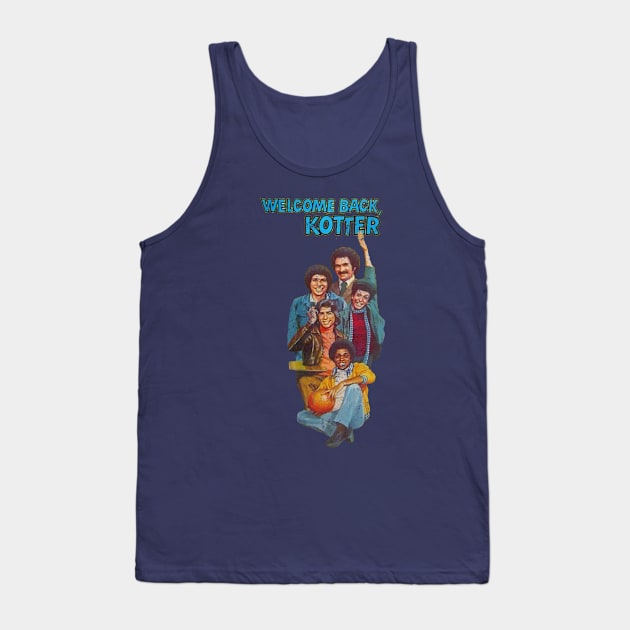 Welcome Back Kotter & the Sweathogs Tank Top by offsetvinylfilm